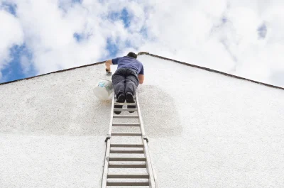 Peinture extérieure à Gattières — façades et ravalement